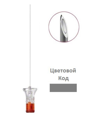 Игла спинномозговая Спинокан со стилетом новый павильон 27G - 88 мм купить оптом в Астрахани