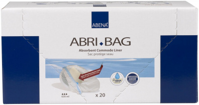 Abri-Bag Гигиенические впитывающие пакеты для туалета 51,5x39 см купить оптом в Астрахани