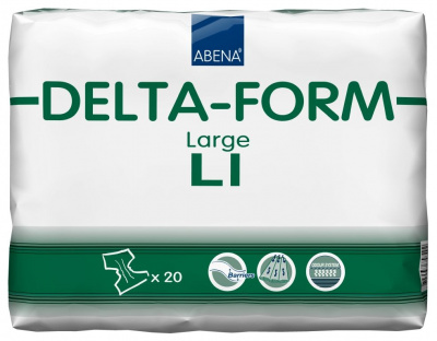 Delta-Form Подгузники для взрослых L1 купить оптом в Астрахани
